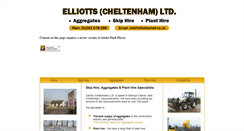 Desktop Screenshot of elliotts-cheltenham.co.uk